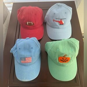 (5) Embroidered Harding Lane Hats Bundle (added football one - see next pic)